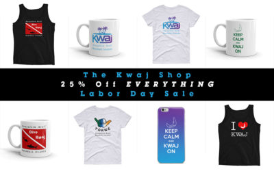 The Kwaj Shop Labor Day Sale – 25% Off All Products
