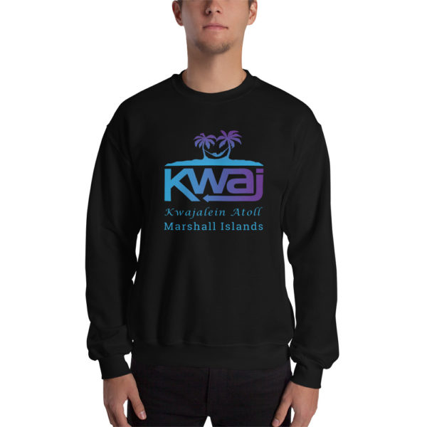 Kwaj Kwajalein Atoll Marshall Islands Sweatshirt - Black