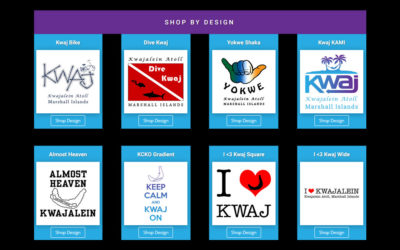 The Kwaj Shop’s New “Shop by Design” Section Now Available