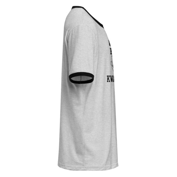 Almost Heaven Kwajalein - Unisex ringer t-shirt - Image 4